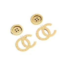 20 Stil hochwertige gemischte Luxusmarkendesigner -Ohrringe 18K Gold plattiert Print Schmuck Mode Frauen Ohrring Hochzeitsfeier Geschenk