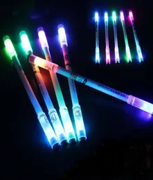 Glow Rovating Point Pens Traving Diping Gaming Pen للأطفال Light Light LED LED Creative Flash Gift School9380335