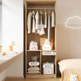 Clothes Bedroom Wardrobes Children Summer Storage Drawer Wardrobes Luxury European Szafa Na Ubrania Furniture For Bedroom