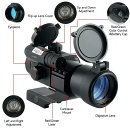 Röd/grön punkt syn med laser taktisk 2 moa patrullgevär optisk pro röd dot reflex syn med qrp2 montering och distans