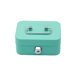 Relaxdays Cash Box With Coin Counting Board, Lockable, Steel, Portable - View #8