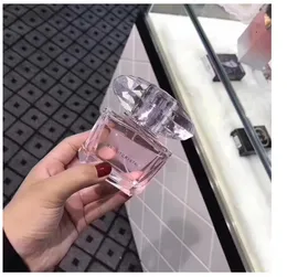 100 мл розовая бутылка женщин парфюмерное спрей длительный аромат