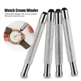 3 - 4,5 mm Metal Handy Wristwatch Watch Crown Winder Helper Manual Mechanical Winding Repair Tool para relojoeiro