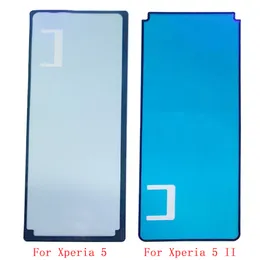 2PCS 원래 배터리 커버 소니 Xperia 용 접착 스티커 접착제 1 1 II 5 II 10 II 10 III XZ1 XZ2 XZ3 접착제 스티커 부품