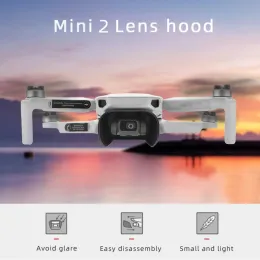 Drönare för DJI Mavic Mini 1/2/se Lens täcker antiglar Sunshade Sunhood Gimbal Camera Protective Lens Hood Guard Drone Tillbehör