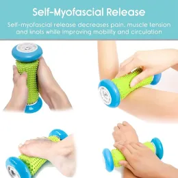 Fotmassagrulle Spiky Ball Foot Pain Relief Massager Relieve Plantar Fasciitis Heel Foot Arch Pain Releas Shoulder Ben Hand