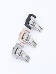 luxury high quality Brushed Deployment Clasp Buckle for Richad Mile Band Strap 20mm3159274