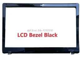Borte frontal LCD de laptop de quadros para Samsung NP500R5H NP500R5K 500R5H 500R5K BA9800381A BRANCO BA9800381B NOVO NEGRO
