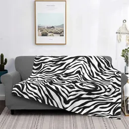 Coperte zebra lancia coperta calda ultra soft-soft micro pile stampare