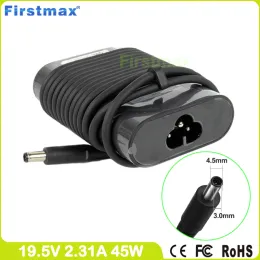 Adapter AC Adapter 19,5 V 2,31A 45W Ładowarka laptopa dla szerokości geograficznej Dell 13 3379 3390 7350 12 7202 Rugged Tablet Vostro 13 5370