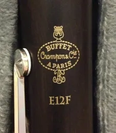 Buffet E12F Modello Clampone Clarinetto Clarinetti BB BB Bachelite 17 Strumenti musicali con bocchetto Case Reeds2379421