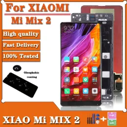Oryginalny wyświetlacz 5.99 '' dla Xiaomi Mi Mix 2 MDE5 LCD Touch Screen Digitizer Zamiennik na ekranie wyświetlacza Xiaomi Mix2
