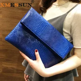 Вечерние сумки Xmessun Snake Pattern Clutch 2024 для женщин модные модные сумочки на плечах и кошельки.