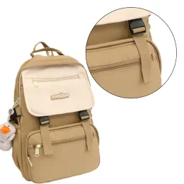 Stylischer College -Rucksack für Frauen Leichtes Laptop -Rucksäcke Schultasche mit großer Kapazitätsreise -Tagpack E74B