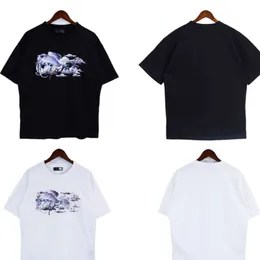Herren-T-Shirt-Designer Hochversion kurzärmelig bedrucktes Buchstaben Kleidung Trendy Hip-Hop Lose Sommer Neueste Mode Mehrere Stile