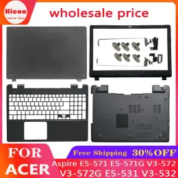 Cases FOR Acer Aspire E5571 E5571G V3572 V3572G E5531 V3532 Laptop LCD Penutup Belakang/Depan Bezel/Tempat Berteduh/Bawah Case