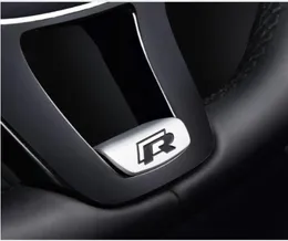 Металлическая рулевая наклейка R Rline Emblem для 2017 года Touran Golf 7 Mk7 Passat B8 Accessories Styling8569899