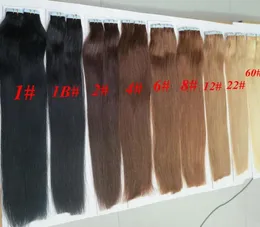 50G 20PCSPACK GLUE SKINE WEFT PU TAPE in Human Hair Extensions 18 20 22 24inch Brazilian Indian Hair Extension9949746