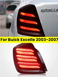 Upgrade Tailgight dla Buick Excelle 2003-2007 Ogon Light Tylna LED DRL Animacja Dynamiczna lampa sygnałowa Auto Automatywa Auto