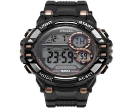 Yeni Outdoor Sports Su Geçirmez ve Şok geçirmez Tek Ekran Elektronik Saat MEN039S Watch2619228