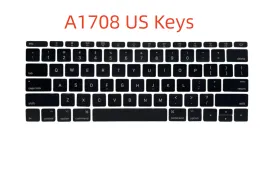 Keyboards Laptop US UK SP GR FR A1708 Keys Keycaps For Macbook Pro Retina 13" 2016 2017 EMC 2978 3164 Keycap Keyboard Repair