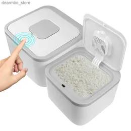 Słoiki z jedzeniem kanistry do gastronomicznej pudełka ryżowe pudełko ryżowe odporne na wilgoć odporne na wilgoć 5K 10K Home Stoae Pojemnik kuchenny