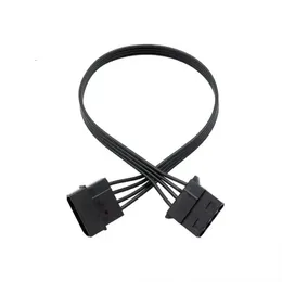 1x Computer Cables Large 4 Pin Male To Female 4P IDE Power Extension Cable 18AWG for Molex Connector PC Hardware Cables Adapter