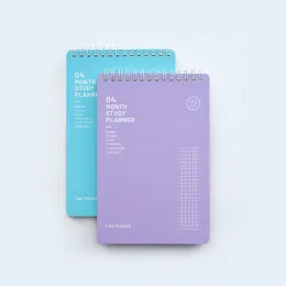 Planerare Study Planner Daily Planner 4 månaders Student Planner Organiser Notebook Timtable Time Tracker 120 Day Planner Portable Schema