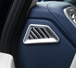 Bilstyling Dashboard Båda sidoutloppsramen Dekorativ klistermärke för Mercedes Benz G Class G63 2019 2020 Interiörstillbehör3963202