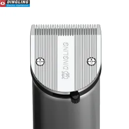 DingLing RF-695 Hair Clipper Professional Electric Trimmer with LCD Screen Male Strong Rechargeable Hair Clipper for Men