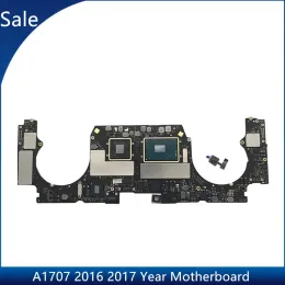 Moderkortsförsäljning A1707 2016 2017 Laptop Motherboard With Touch ID för MacBook Pro Retina 15 "Core i7 16G 82000928A 82000281A Logic Board