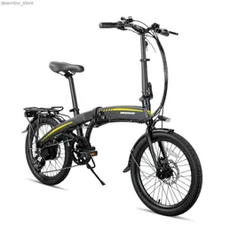 الدراجات Hiland Rockshark 20 بوصة قابلة للطي دراجة ectir ectir bicyc مع 250W Motor 36v 7.8ah rovab بطارية و Shimano L48