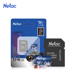 Scheda Micro SD Netac 256 GB da 512 GB Scheda di memoria 128GB A1 U3 C10 V30 4K HD Video MicroSDXC per il monitoraggio UAV tachografo