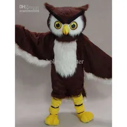 Costumi di mascotte Mascotte Costumi Schiuma Spazio carino Owl Cartoon Fil