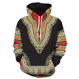 Molus de camisetas masculinas para homens amantes outono Inverno Africano 3D Impressão longa Manga longa Dashiki Sorto topo Macho de entrega de gotas de drop dh4dn