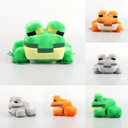 Spot Cross Border Minecraft лягушательная подушка серия Game Create Block World Frog Multi Clore Funny Plush