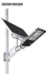 LED STREET LED Solar Street Lamp 30W 50W 100W 200W Streetlighting خارج IP65 مقاومة للماء مع لوحة الطاقة الشمسية لـ ROAD Street Garde4469549