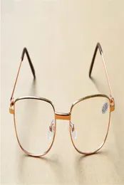 Silvergold Frame Classic unisex billiga läsglasögon män kvinnor metall ram läsglasögon diopter 100400 50pcslot4674725