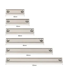 L40-L120mm Stark neodymmagnet Kraftfull magnetisk permanent NDFEB Holder Square Rectangle Pot Magnets med skruvar