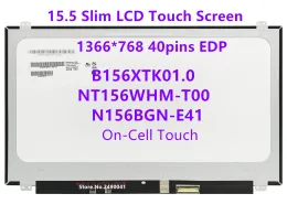 スクリーン15.6 "ラップトップタッチスクリーンB156xtk01.0 FHGIXCT NT156WHMT00 N156BGNE41 LTN156AT40H01 HD13666X768 ONCELL TAUCH TAUCH LCD PANEL 40PIN