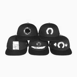 Designerskie czapki kulkowe w stylu baseballowym czapka krzyżowa haft haftowy kwiat korona hip hopowa deskorolka czapka