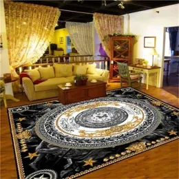 مصمم منزل المفروشات الفنية مصمم السجاد الشهير Floor Floor Fashion Roathetic Bedroom Playroom Floor Floor Popular Decore String anti slip Rug02