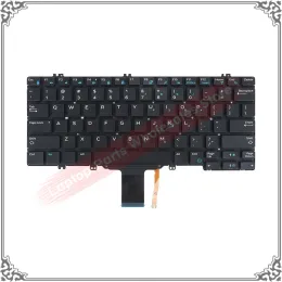 キーボードDell Latitude 5280 5290 7280 7290 7380 7390 Laptop US Arabic Keyboard with Backlight