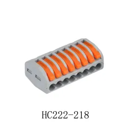 Universal Terminals Block Plug-in Electrical Wire Connector 222-412 413 414 415 418 Type Wiring Cable Connector