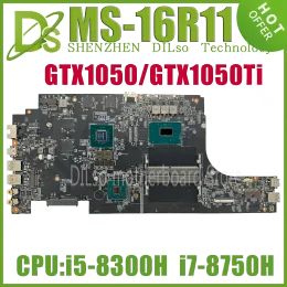 اللوحة الأم Kefu MS16R11 Mainboard لـ MSI GF63 8RD 8RC MS16R1 اللوحة الأم المحمول I58300H I59300H I78750H CPU GTX1050 GTX1050TI/2G/4G