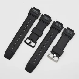 Watch Strap with tool screws for Casio PRG-260 PRG-270 PRG-500 Watch Band Resin Sport Waterproof Replacement Bracelet