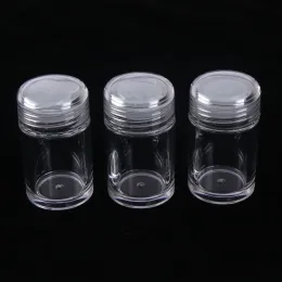 10g Mini Refillable Bottles for Eyebrow Powder Nail Polish Powder Transparent Plastic Empty Makeup Subpackage Jar Wholesale