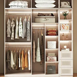 Kleidungsstücke Kleiderschränke Mobile Display modulare Schränke Organizer Armables Schrank Schlafzimmer Wohnzimmer Guupas Hausmöbel