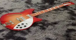 Modell 360 Cherry Sunburst E -Gitarre 12 String Rick Guitars 24 Bünde halbhöhle Körper 2 Toaster RIC Pickups4891541