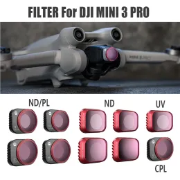 Аксессуары Pgytech Drone ND Фильтры CPL, UV, ND8, ND16, ND32, ND64 Filter Set для DJI Mini 3 Pro Accessories